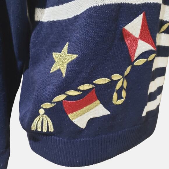 Vintage Sweater Nautical - Picture 4 of 7